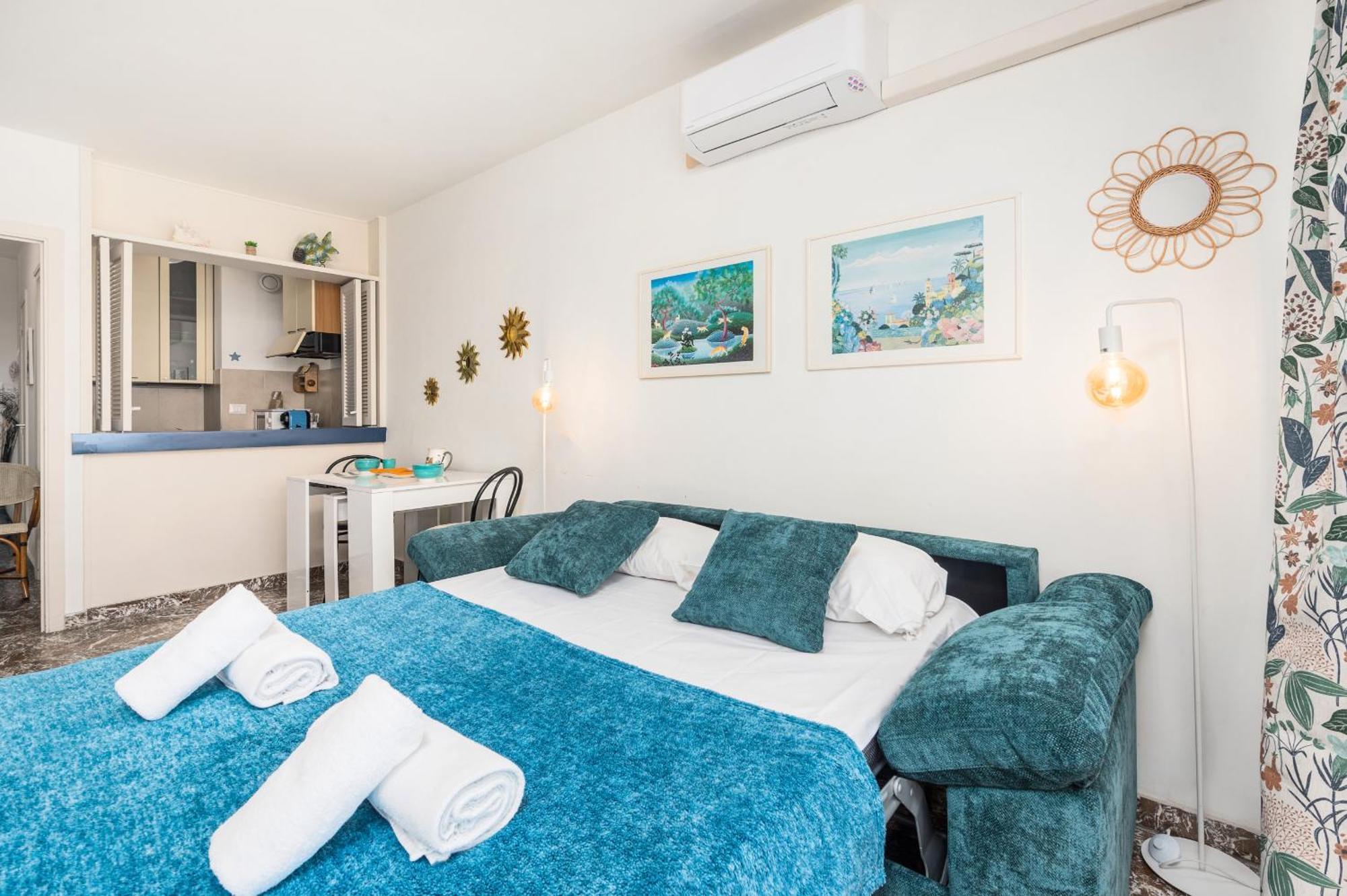 'Le Berkeley' Vue Mer, Centre, Parking Mentona Zewnętrze zdjęcie